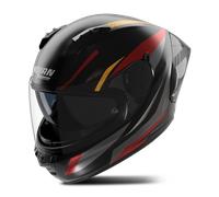 Nolan Casco integral N60-6 Sport Lesmo 353 Negro/Rojo/Gris Oscuro/Oro XS para mujer