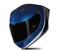 NOLAN Cascos N60-6 Sport Verniciatura Speciale Deep Blue / Black / Argento XS