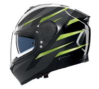 Casco Integral Nolan N80-8 FERVO 354 Nero / Antracite / Verde impulso cromato