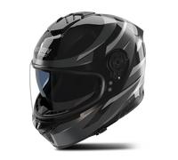 Nolan Casco integral N80-8 Fervo 356 Negro/Gris Oscuro/Plata Talla M Dama