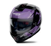 Casco Integral Nolan N80-8 Meteor N-COM 67 Metal Negro 70S Metal Negro 70