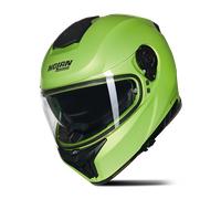 Nolan N80-8 Mivedi N-Com Casco, Neón verde, Talla L (60)