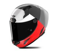 Nolan X-804 RS Ultra Carbon Blocco Casco, gris/rojo, Talla M (58)