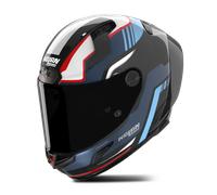 NOLAN Cascos X-804 RS Ultra Carbon Piega Carbon / Blue Deep / Blue Sky / Red XS