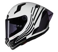 Casco Integral Nolan X-804 RS U.C. ALA 344 Bianco / Nero