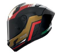 Casco Integral Nolan X-804 RS U.C. PIEGA 367 Carbonio/Oro/Rosso/Verde metallo