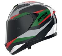 Casco Integral Nolan X-904 U.C. CALIBRO 346 Carbonio / Argento / Verde / Rosso