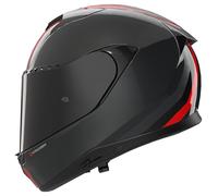 Nolan X-904 Ultra Carbon Gemini Casco, negro-rojo, tamaño S para Hombres
