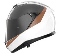 Casco Integral Nolan X-904 U.C. VERNICIATURA SPECIALE 343 Carbonio/Bianco/Ocra
