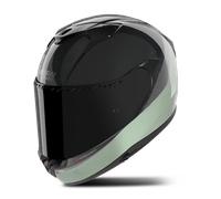 Nolan X-904 Ultra Carbon Verniciatura Speciale Casco, negro-verde, tamaño M para Hombres