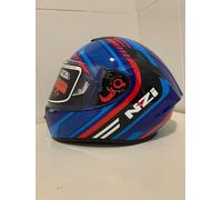 Casco Integral NZI Trendy 2 Connected Dark Blue&Red&Blue Talla XL