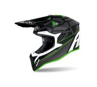Casco Integral Off-Road Airoh Wraap Mood verde mate
