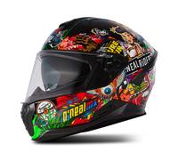 ONeal Challenger Crank S25, casco integral XXL male Rojo/Negro/Azul/Amarillo/Verde