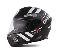 ONeal Challenger Warhawk, casco integral L female Mate Negro/Blanco/Rojo