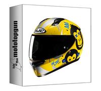 Casco Integral para Moto hjc c10 geti mc3sf Tamano XS mototopgun 10137306