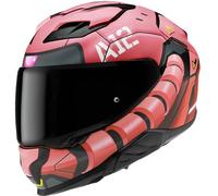 Casco integral para motocicleta HJC F71 Zaku Bandai Namco MC1SF rojo S
