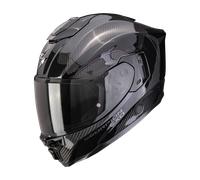 Casco integral para motocicleta SCORPION EXO-1500 CARBON AIR MUNDI, color negro
