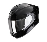 Casco integral para motocicleta SCORPION EXO 530 ECE R22.06, color negro brillan