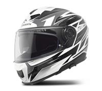 Schuberth S3 Thunder Casco, negro-blanco, tamaño M para Hombres