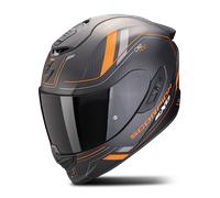 Casco Integral Scorpion EXO-1400 EVO II AIR Carbon Mate Negro/NaranjaL Mate Negro,Naranja