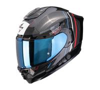Casco Integral Scorpion EXO-1500 Carbon Air Zity Negro/Rojo/AzulM Negro,Rojo,Azul