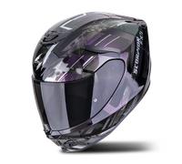 Casco integral de motocicleta SCORPION EXO-391 CLUTTER Negro-Camaleón