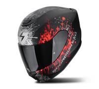 Casco Integral Scorpion EXO-391 Wolf Negro Mate/RojoL Negro Mate,Rojo