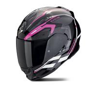 Scorpion Casco integral EXO-491 Kripta Negro/Fucsia/Blanco Talla L para hombre