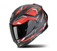 Scorpion Exo-491 Zumo Casco integral, negro/rojo, Talla M (57/58)