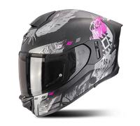 Scorpion EXO-530 Air Hadji, casco integral S female Mate Negro/Gris/Fucsia