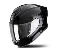 EXO-530 Air Solid Black Casco de Moto Negro Brillante