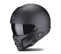 Scorpion Casco modular Exo-Combat II Solid desmontable Negro mate talla M