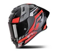 SCORPION Cascos Exo-R1 Evo II Air Adrenaline Black / Red / Silver S