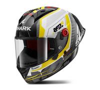 Shark Aeron-GP Raul Fernandez Signature, casco integral XL male Negro/Blanco/Azul/Amarillo