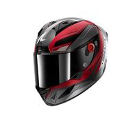 SHARK Cascos Aeron Mekarium Carbon / Red / Silver M