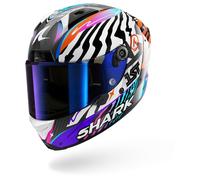 SHARK Casco Aeron Speed Fancy Carbon blanco-naranja tamaño L para Hombres