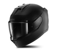 Shark, Casco Moto Integral D-SKWAL 3 Blank Matt Black / Grey KMA,
