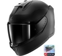 Casco Integral Shark D-SKWAL 3 DARK SHADOW EDITION Mat Black Mat