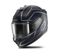 Shark D-Skwal 3 Drone Casco, azul-plata, tamaño 2XL para Hombres