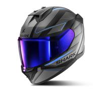 Casco Integral Shark D-Skwal 3 Sizler Negro/Antracita/AzulL Negro,Antracita,Azul