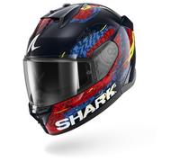 SHARK Casco integral D-Skwal 3 Speed-Vib Azul/Rojo Talla M