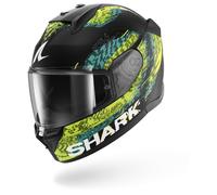 Casco Integral Shark D-SKWAL 3 SPEED-VIB Mat Black Green Blue