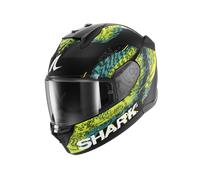Casco Integral Shark D-Skwal 3 Speed-Vib Negro/Verde/AzulS Negro,Verde,Azul