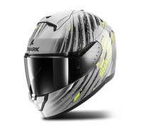 Casco Integral Shark Ridill 2 Assya Mat Plateado/Antracita/AmarilloS Plateado,Antracita,Amarillo
