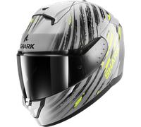 Casco Integral Shark RIDILL 2 ASSYA Silver Anthracite Yellow