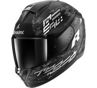 Casco Integral Shark RIDILL 2 MOLOKAI Mat Black White Silver