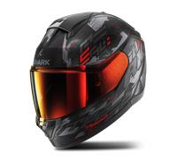 Shark Ridill 2 Molokai Casco, negro-rojo, tamaño L para Hombres