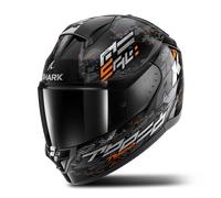 Casco Integral Shark Ridill 2 Molokai Mat Negro/Plateado/NaranjaXL Negro,Plateado,Naranja
