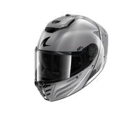 Casco Integral Shark RS Speed-Tech Negro/Blanco/PlateadoXS Negro,Blanco,Plateado