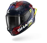 SHARK Casco moto integral Skwal Cup Speed-Vib Azul, Rojo y Amarillo XXL